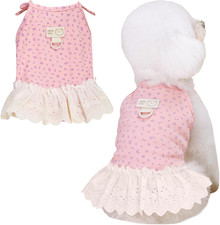 Vestitino Estivo per Cani Di Taglia Piccola E Media, Gatto, Margherita, Grazioso