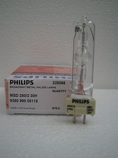 LAMPADA SCARICA MSD EMH BA HSD 250W GY9,5 TESTA MOBILE FARO SPETTACOLO TEATRO