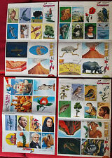 FIGURINE LA MIA TERRA dalla A alla Z ALLEGATE A IL GIORNALINO - 4 FOGLI