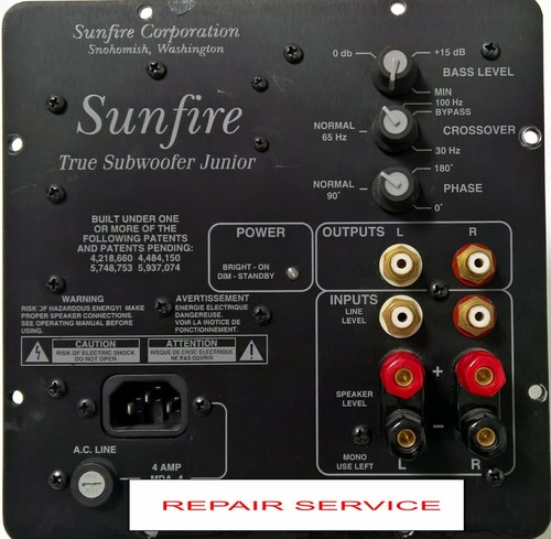 Sunfire true subwoofer modulo - sunfire,