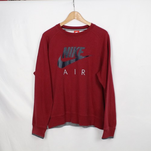 Nike burgundy sweatshirt size - nike,