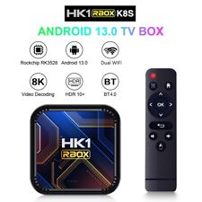 Android 13 HK1 Smart TV Box 5G WIFI Quad Core 4G RAM 6K lettore multimediale set scatola superiore
