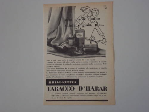 Advertising pubblicità 1956 - advertising,