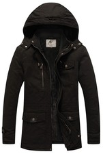 WenVen Giacca Militare Calda