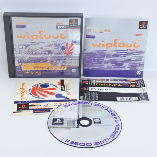 Ps1 wipeout wipe out - +, adesivo