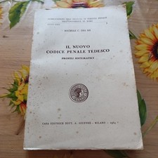 Il Nuovo Codice Penale Tedesco - Michele C. Del Re - Ed. Giuffrè 1984