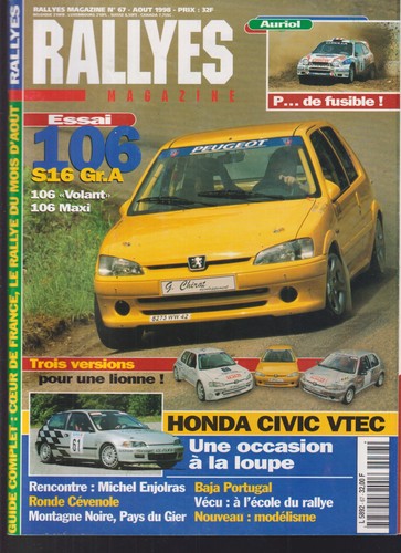 Rallyes magazine auriol - magazine,