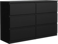 Cassettiera nera con - cassettiera,