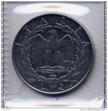 2 lire - impero 1939 -1940