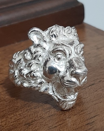 Anello argento uomo leone - uomo, lion