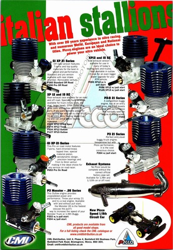 Picco motori serie - motori, xp