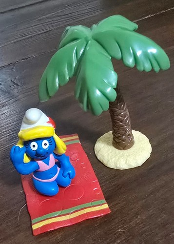 Schlumpf puffi schleich - schlumpf,