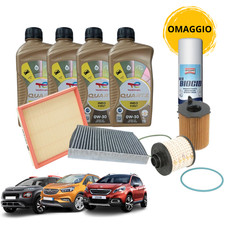 KIT TAGLIANDO 4 LT OLIO TOTAL