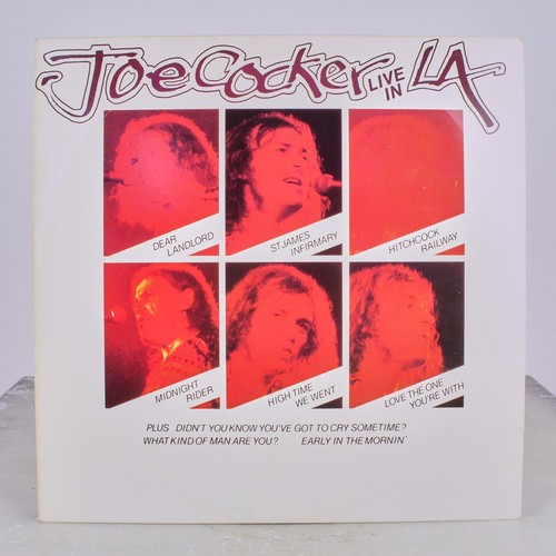 Joe cocker live lp33 - joe,