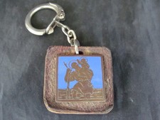 PORTACHIAVI SMALTATO VINTAGE SAN CRISTOFORO VESPA SCOOTER MOTO GUZZI LAMBRETTA