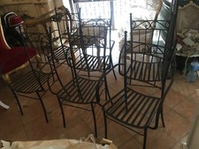 Sedie In Ferro Lavorate Chair