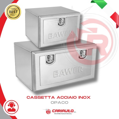Cassetta acciaio inox - cassetta, opaco