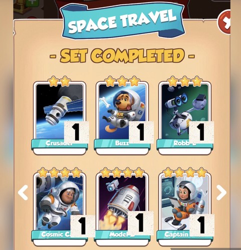 Coin master carte rare space - -,