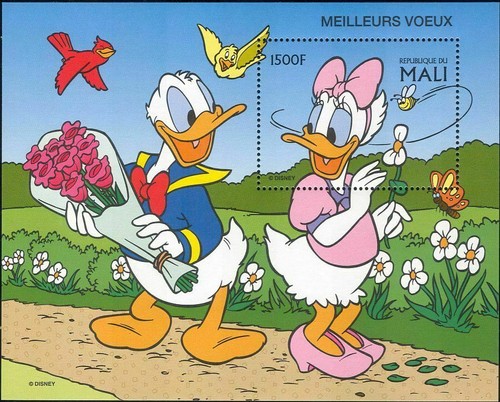 Mali 1997 disney - mali, paperino