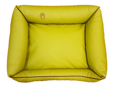 Letto Cane Cesta per Cani Cuscino Divano Posto Relax Similpelle Cestino Tgl L