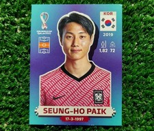 FIGURINA CALCIATORI PANINI QATAR 2022 WC KOREA KOR14 PAIK WORLD ⚽️