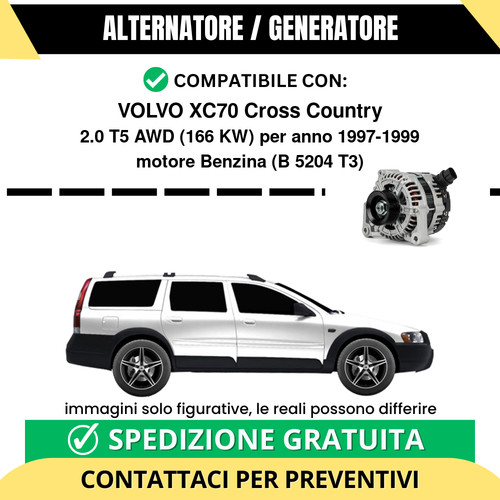 Alternatore volvo xc70 - xc70, cross