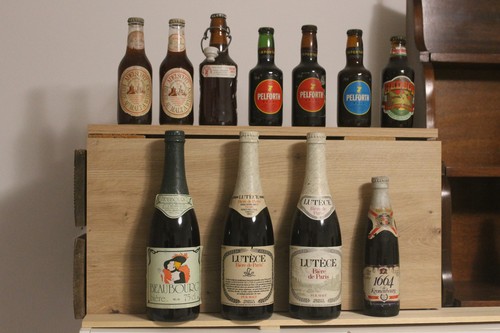 Bottiglie birra piene - birra,