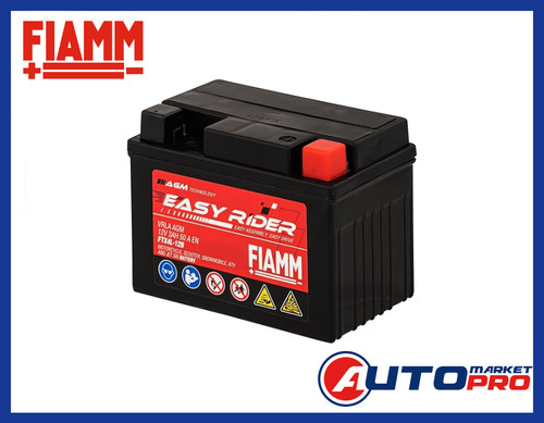 Batteria per moto fiamm easy - batteria,