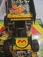 2008 Keith Kauffman 1/18 R&R Middleswarth patatine fritte auto sprint #7 AUTOGRAFO