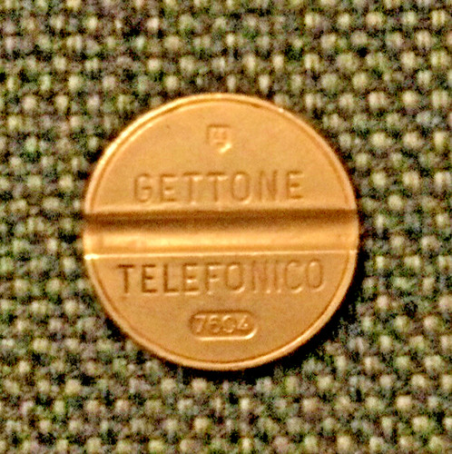 Gettone telefonico 7604 - gettone,
