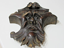 antico fregio/cimasa italiano scolpito a mano, in legno massello, inizi ‘900