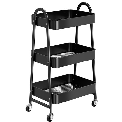Carrello multiuso metallo 3 - metallo,