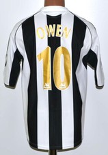 MAGLIA HOME FOOTBALL NEWCASTLE UNITED 2005/2006/2007 ADIDAS 10 OWEN TAGLIA S ADULTO