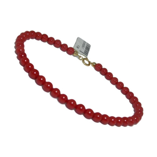 Bracciale donna corallo - bracciale, in