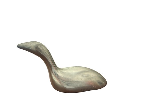 Scultura uccellino vintage