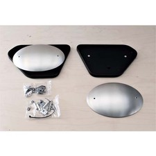 Fianchetti tabelle portanumero alluminio satinato MOTO GUZZI V7 I - II