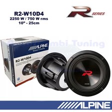 Subwoofer alpine w10d4 - alpine, 10"