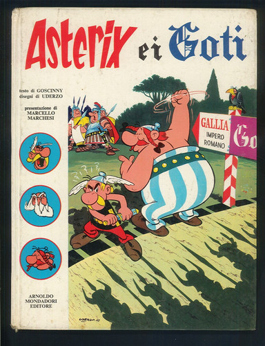 Asterix goti cartonato - e, i