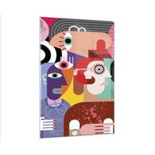 Quadro su Vetro 80x120cm astrazione moderna Stampe Immagini Moderni Murale