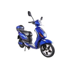 BICICLETTA  SCOOTER ZTECH MOTORE 250w 48v LITIO COLORE BLU
