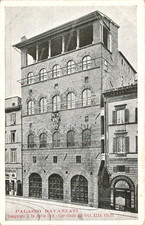 dr7 cartolina firenze,palazzo davanzati