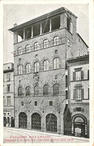 Dr7 cartolina firenze - cartolina, firenze,palazzo
