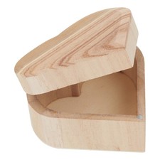 Scatola in legno cuore