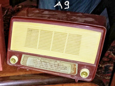RADIO EPOCA VALVOLE MAGNADYNE A9  ANNI  '50 -'60