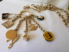 Collana Fendi vintage tono oro