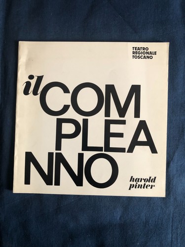 Pinter compleanno cecchi - pinter,
