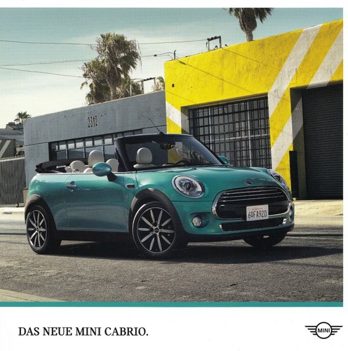 Brochure depliant mini cabrio - brochure,