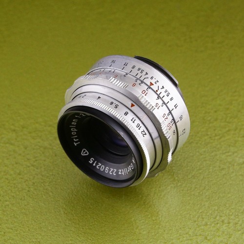 Exa exakta trioplan 9 - /, 2.9