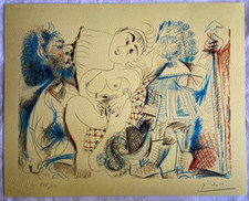 Pablo picasso litografia coa - pablo,