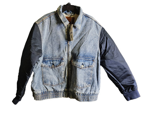 Giacca jeans camionista ibrida